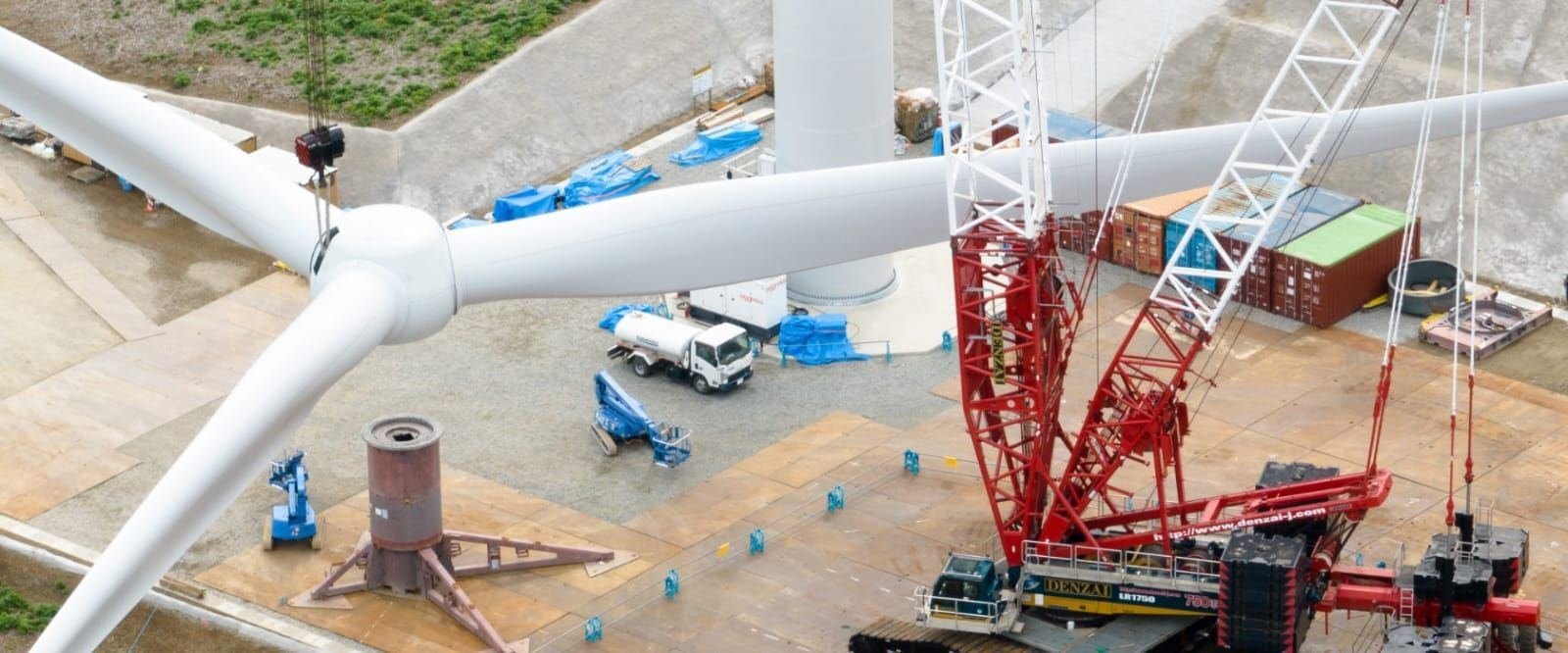 Meera Ore Venture LLP — wind turbine erection and EHV tower sites
